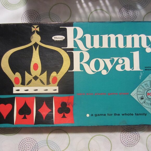 VTG-WHITMAN RUMMY ROYAL SOMETIMES CALL MICHIGAN. (COLLECTIABLE) - Picture 1 of 9